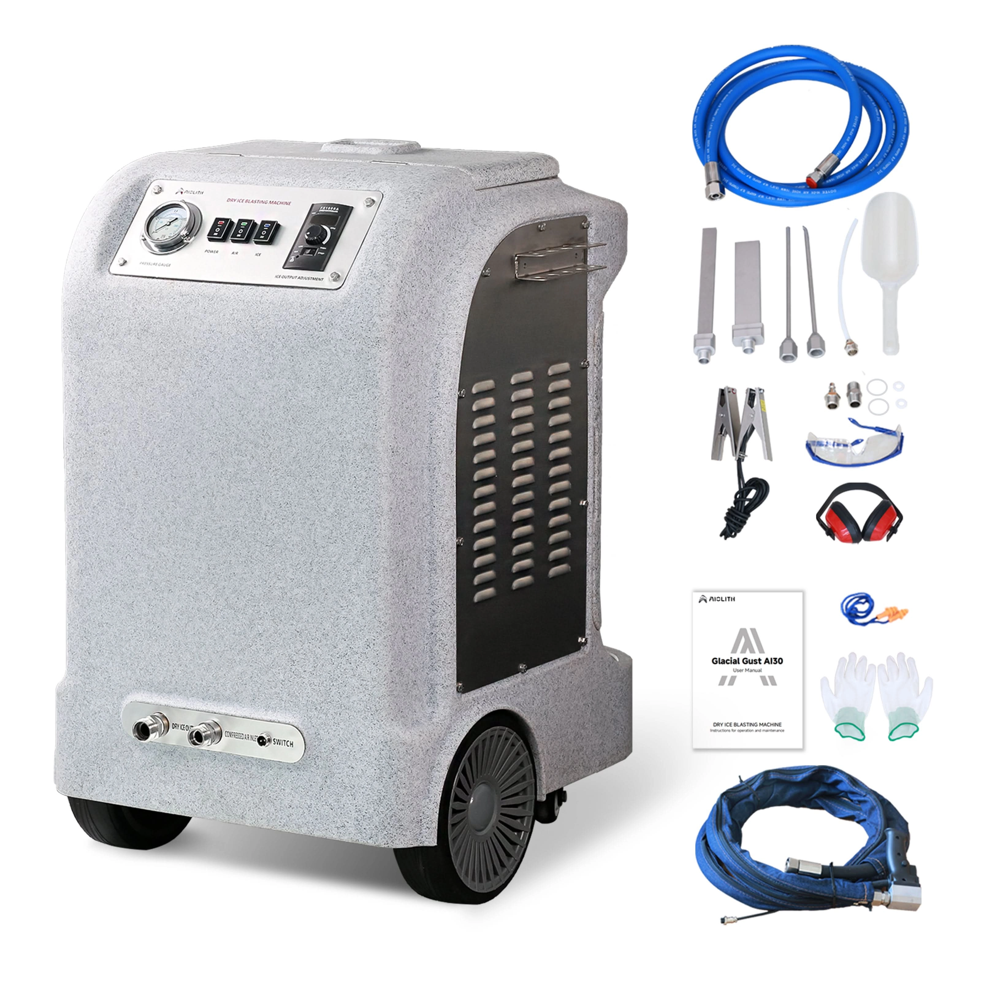 AI30 dry ice blasting machine