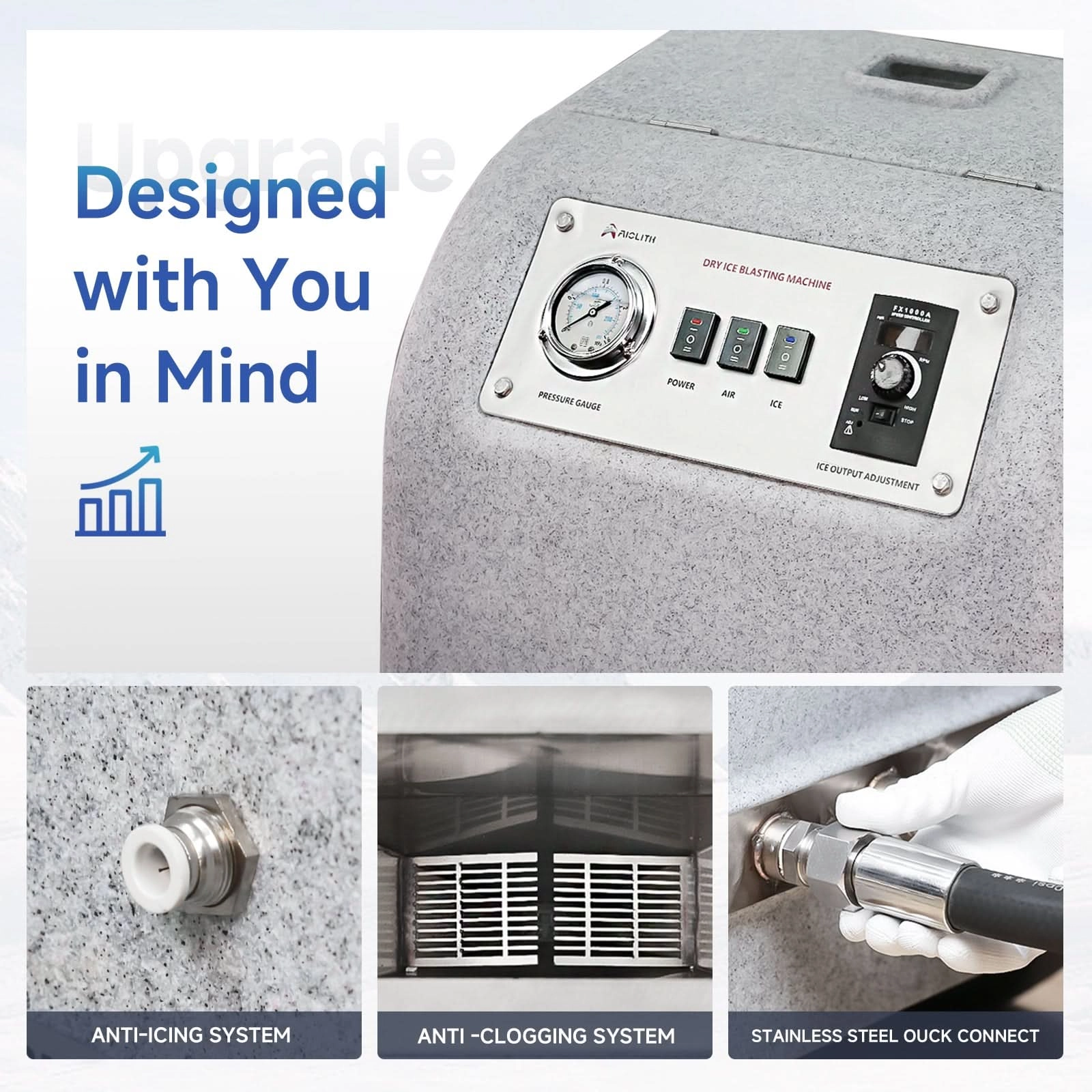 Dry Ice Machine Panel